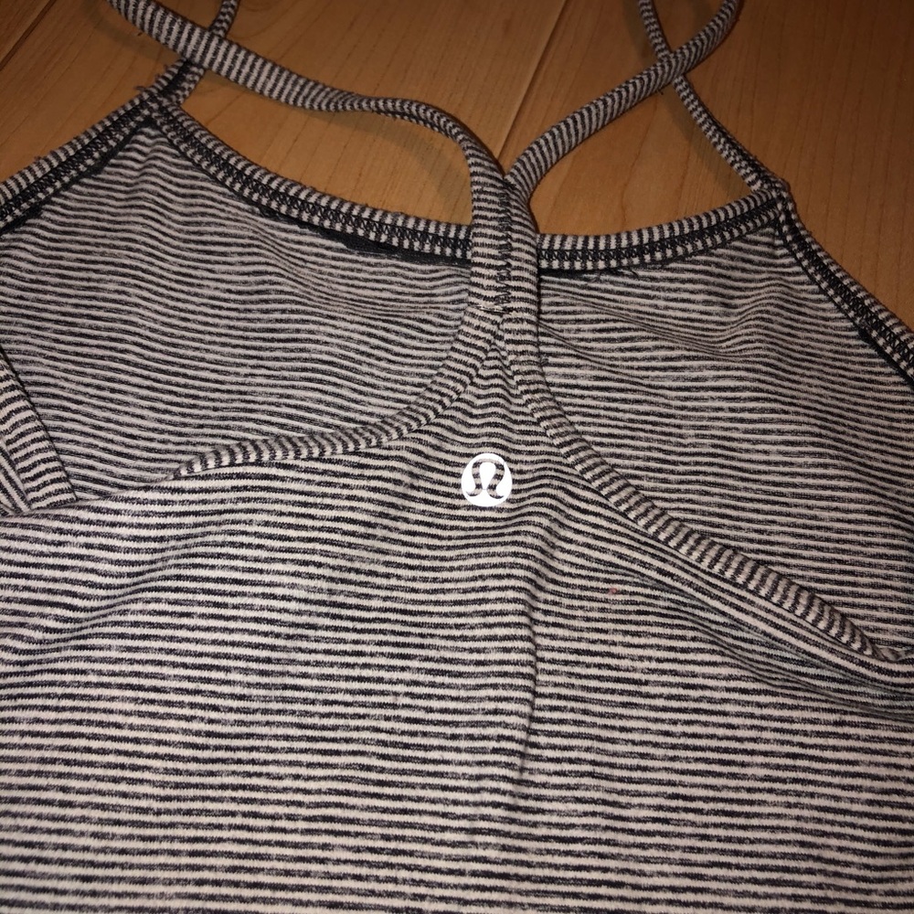 Lululemon Athletica Striped Exercise Tank (NWOT)